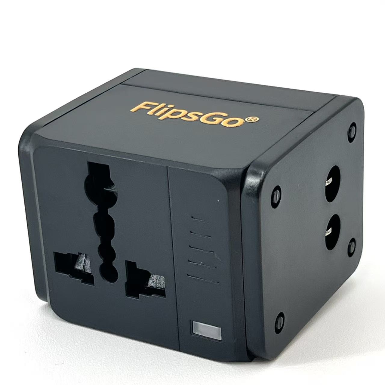 Adapter podróżny z 2x USB | Uniwersalna wtyczka 150 krajów 5V 2.4A