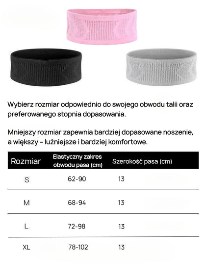 Pas podróżny antykradzieżowy saszetka na telefon dokumenty pas do biegania