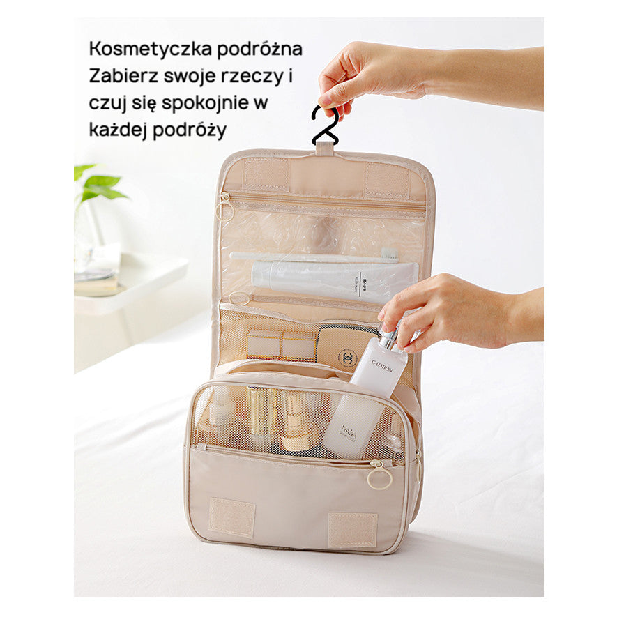 Zestaw organizerów do walizki 8 szt. torby podróżne na ubrania buty kosmetyki